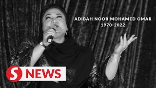 Malaysian singeractress Adibah Noor passes away [upl. by Jessamyn]