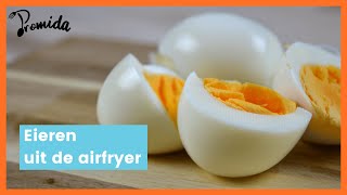 Airfryer recept Ei koken in de airfryer [upl. by Novrej]