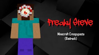 FREAKY STEVE Minecraft Creepypasta Bedrock [upl. by Elrahc721]