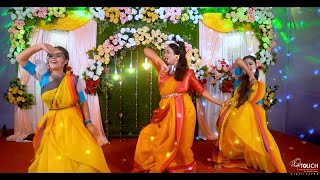 Holud Wedding Dance Perfomance  বিয়ে বাড়ির নাচ  New Holud Dance  Preeti Wedding Dance 2023 [upl. by Kunin]