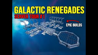 Galactic Renegades Server Tour 1  Space Engineers [upl. by Buna44]