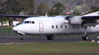 fokker f27 Shellharbour arrival 26 06 19 [upl. by Akirrehs]