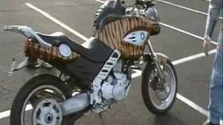 BMW F650 CS modifications and customizations [upl. by Atiugal]