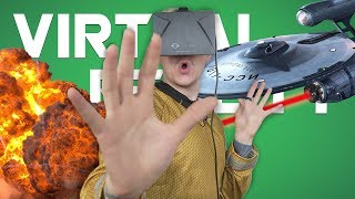 SPACE FIGHTS • Star Trek Bridge Crew 4 Player Virtual Reality Gameplay [upl. by Forrest]