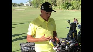 Rickie Fowler quotWhats in the Bagquot with new Cobra driver [upl. by Acinehs]