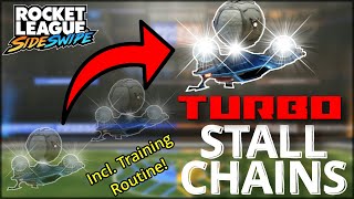 How to TURBO STALL CHAIN in Rocket League Sideswipe aka infinite reset  infinite stalls [upl. by Olshausen]