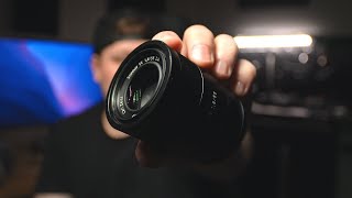 Underrated Portrait Lens  Sony Zeiss 55mm f18 REVIEW [upl. by Ylrebma365]