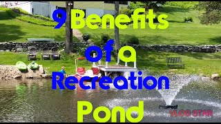 BENEFITS OF A RECREATION POND [upl. by Asiled]