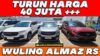 TURUN HARGA 40 JUTA➕⁉️WULING ALMAZ RS 2021‼DARI TIPE TERENDAH‼PROMO AKHIR TAHUN SUV MURAH 200 JUTAAN [upl. by Enotna]