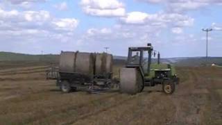 ZT 320 und ZT 323 beim Stroh fahren [upl. by Winna]