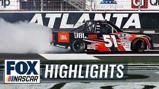 FINAL LAPS Corey Heim passes Smith on last lap for first career win  NASCAR ON FOX HIGHLIGHTS [upl. by Miun]