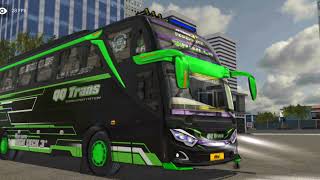 Livery Bus QQ Trans Nabila [upl. by Ymarej]