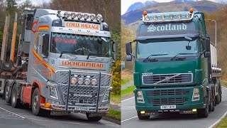 Truck Spotting on the A82 in Ballachulish Scotland [upl. by Reinhardt135]