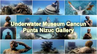 Underwater Museum Cancun  Snorkeling in Punta Nizuc [upl. by Newton]