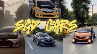 Sargodha cars  Toyota  Honda  rebon fully modified cars [upl. by Ewall]