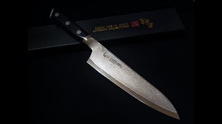 Mcusta Zanmai Classic Damascus Gyuto [upl. by Endora]