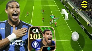 ADRIANO 101 EPICO TA MENTIROSO DEMAIS MANO no eFootball 2024 Mobile [upl. by Colombi]