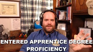 Entered Apprentice Degree Proficiency [upl. by Suivatco28]