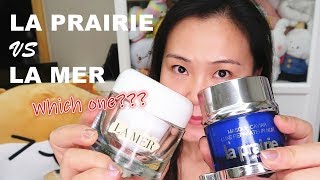 La Prairie VS La Mer测评贵妇面膜大比拼，谁更牛X？ La Prairie Caviar Sleep Mask VS La Mer Lifting and Firming Mask [upl. by Efioa310]