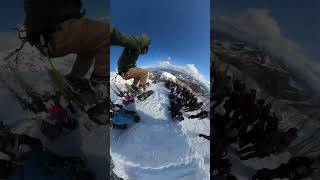 Snowskate jump big kicker [upl. by Gazo]