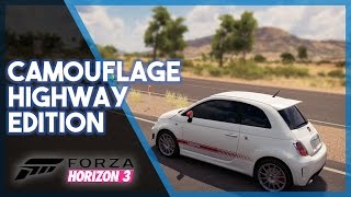 Forza Horizon 3  Camouflage Highway Edition Mini Game [upl. by Onitsuj]