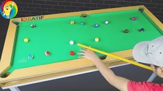 IDE KREATIF  Membuat Meja Billiard Dari Karton [upl. by Ammann]