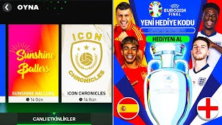 EURO FINAL HEDİYE KODU NEREDE  2 YENİ ETKİNLİK İÇİN HEMEN BAK 9799 FINAL PAKET AÇILIMI FC Mobile [upl. by Kapor151]