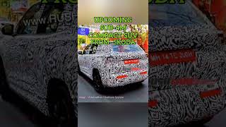 Skodas New Compact SUV spied testing shorts shortvideo2024 [upl. by Hosea]