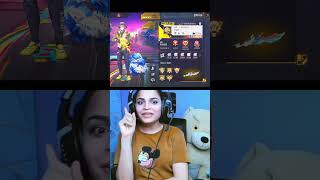 cute girl reaction see my account 😱😱  freefire girl viralvideo trendingshorts shorts viral [upl. by Nahseez914]