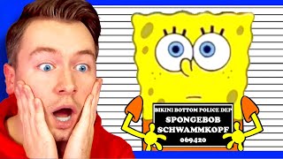 SPONGEBOB SCHWAMMKOPF muss ins GEFÄNGNIS😱🧽 [upl. by Auqinahs254]