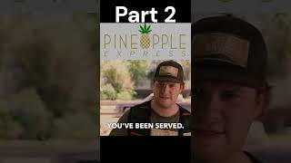 Pineapple Express Daewoo Lanos scene Danny McBride Flying Wheels [upl. by Idnat]