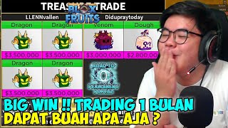 TRADING BUAH DRAGON DOUGH VENOM DAN SPIRIT DI BLOX FRUIT  DAPAT APA AJA [upl. by Cybil]