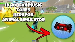 ID ROBLOX CODES for Animal Simulator 2023 🤩 [upl. by Lanette]