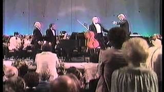 MenuhinRostrapovichPrevin play Beethoven Triple Concerto LBernstein conduction 2 of 2 [upl. by Eiramnwad518]