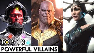 Top 10 Most Powerful Villains In MCU  Explained In Hindi  BNN Review [upl. by Annairda343]