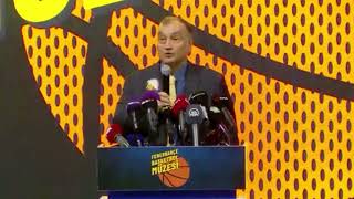 Fenerbahçe Basketbol Müzesi Açılışı Murat Ülker [upl. by Ema]