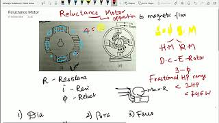 Reluctance Motor [upl. by Bowne]