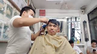 BARBERS CUT HAIRSTYLE NEW LOOK [upl. by Alfredo]