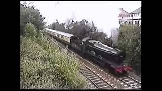 Rood Ashton amp then Kinlet Hall climb the Lickey with Steam banker in 2001 [upl. by Monafo]