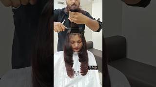 Full Feather haircut 💇‍♀️ feathercut haircutting mux9tvsalon layeredhaircut [upl. by Adeuga]