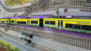 UNCOUPLING THE JC VENTUS CITYJET MODEL TRAIN modelrailway modelrailway [upl. by Verla]