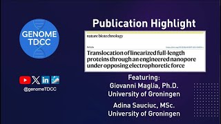 Translocation of fulllength proteins through an engineered nanopore [upl. by Chaney767]