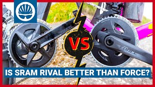 SRAM Rival AXS Vs Force AXS  What’s The BEST Wireless Road Groupset [upl. by Yenolem853]