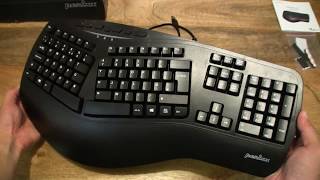 Perixx PERIBOARD512II Ergonomic Split Keyboard [upl. by Landan]