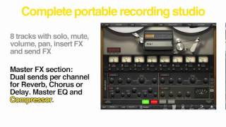 AmpliTube 2 for iPad Trailer  Your complete Guitar Recording and Production Studio for your iPad [upl. by Heyra]