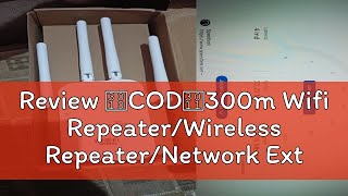 Review 【COD】300m Wifi RepeaterWireless RepeaterNetwork ExtenderWifi Signal Range ExtenderWiFi R [upl. by Suirtemid732]