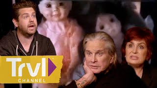 Sharon amp Ozzys Take on HAUNTED DOLLS  The Osbournes Want to Believe  Travel Channel [upl. by Chrystel]