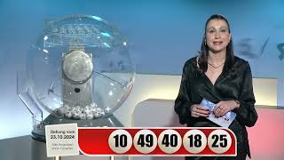 LOTTO 6aus49Gewinnzahlen von Mittwoch 23102024 [upl. by Frissell838]