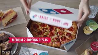 Dominos 699 Mix And Match Ad [upl. by Onitnerolf]