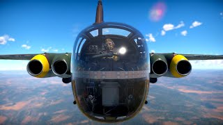 Clean Jet Bomber Run  War Thunder [upl. by Krik491]